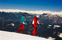 Skifahren im Skigebiet Obereggen